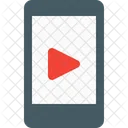 Smartphone Video Reproductor Icono