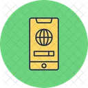 Smartphone Global Globo Icon