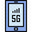 5 G Internet Inalambrico Icono