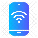 Smartphone Red Movil Internet De Las Cosas Icono