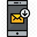 Smartphone Correo Flecha Icon