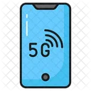 5 G Red Internet Icono