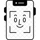 Smartphone Desbloquear Cara Icono
