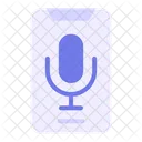 Smartphone Podcast Noticias Icono