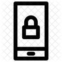 Smartphone Bloqueado Bloqueado Seguridad Icono