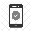 Telefono Inteligente Cifrado Seguridad Del Telefono Inteligente Privacidad Del Telefono Inteligente Icono
