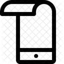 Teléfono inteligente flexible  Icono