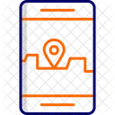 GPS para teléfono inteligente  Icono