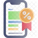 Smartphone Movil Viernes Negro Icono