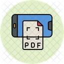 Teléfono inteligente pdf  Icon