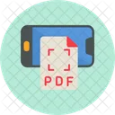 Teléfono inteligente pdf  Icon