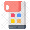 Telefono Inteligente Plegable Pantallas Plegables Pantallas Flexibles Icon