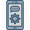 Telefono Movil Smartphone Mensaje Icon