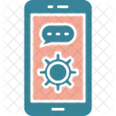 Telefono Movil Smartphone Mensaje Icon