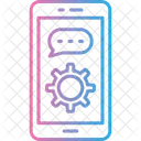 Telefono Movil Smartphone Mensaje Icon