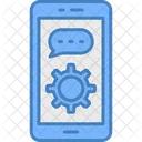 Telefono Movil Smartphone Mensaje Icon