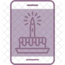 Telefono Movil Smartphone Pastel Icono