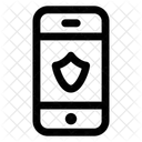 Seguridad Del Telefono Seguridad Web Icono