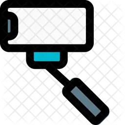 Palo para selfies con teléfono  Icono