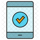 Smartphone Verificar Dispositivo Icono