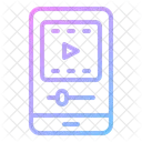 Vídeo del teléfono  Icono
