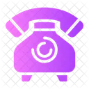 Telefono Antiguo Llamada Comunicaciones Icono
