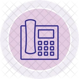 Telefono voip  Icon