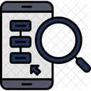 Telefonos Moviles Smartphone Linea De Tiempo Icono