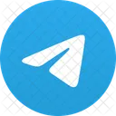 Telegram Apple Logo Icon