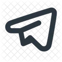 Telegrama Midias Sociais Logotipo De Midia Social Ícone