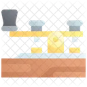 Telegraph Morse Key Morse Icon