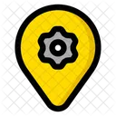 Telematics Gear Location Icône