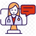 Telemedecine Medical Medecin Icône