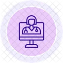 Telemedicina Medico Assistencia Medica Ícone