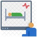 Telemedicine Online Doctor Treatment Icon