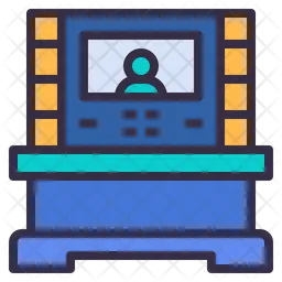 Telemedicine Kiosk  Icon