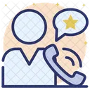 Revisiones De Llamadas Comentarios De Llamadas Calificacion De Llamadas Icono