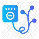Telemetery Electrocardiogram Medical Icône