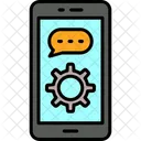 Telefone Celular Smartphone Mensagem Ícone