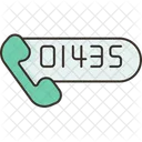 Telephone Number Mobile Icon