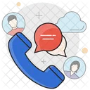 Telephone Appel Conversation Icon