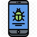 Telephone Virus Bug Icône