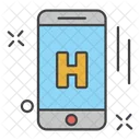 Smartphone Hopital Medical Icon