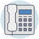 Business Telephone Contact Icon