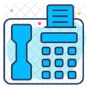 Telephone Fax Machine Phone Icon