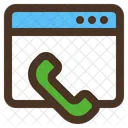 Telephone Phone Webpage Icon