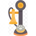 Telephone Candlestick Rotary Icon