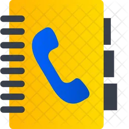 Telephone Book  Icon