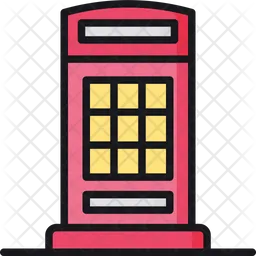 Telephone booth  Icon