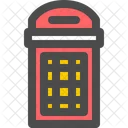 Telephone Box Street Icon